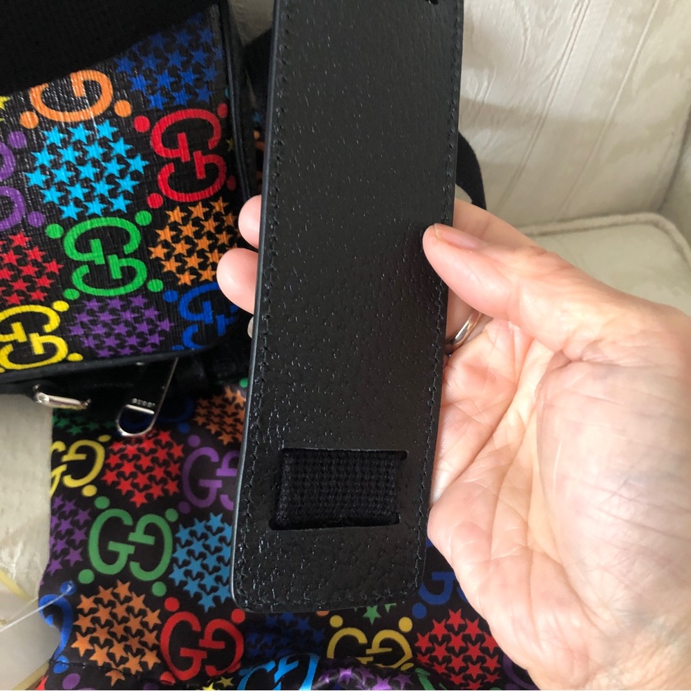 NEW Super Cute! GUCCI GG Psychedlic Shoulder Bag 598103 - Picture 13 of 13